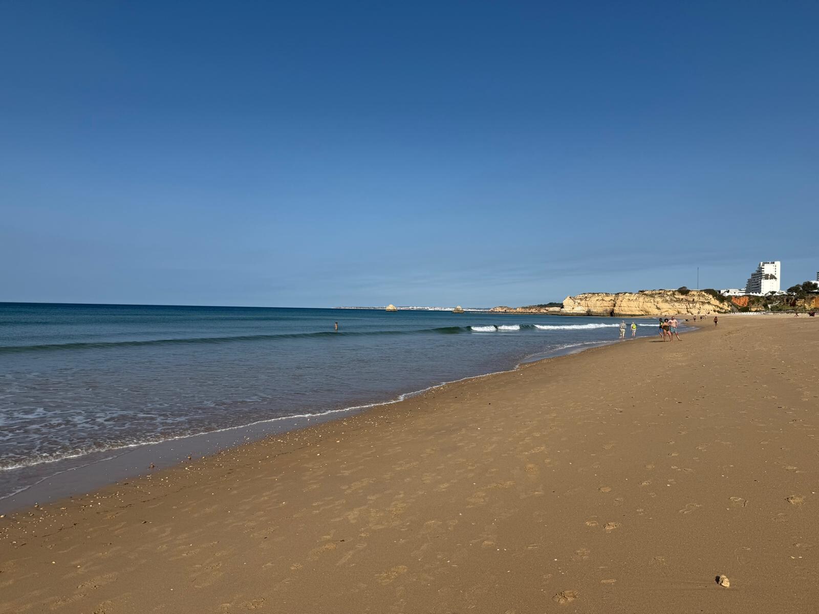 Junto a praia