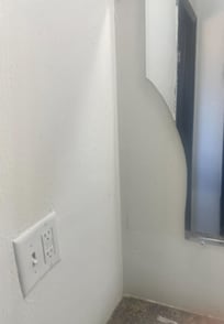 Broken mirror