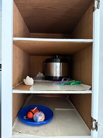 Dirty cabinets