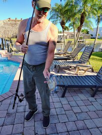 My old crab caught a crab with a crab!