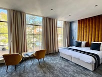 Our view and spacious room