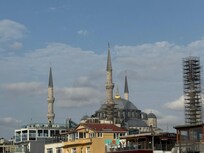 Blue Mosque View from roof top