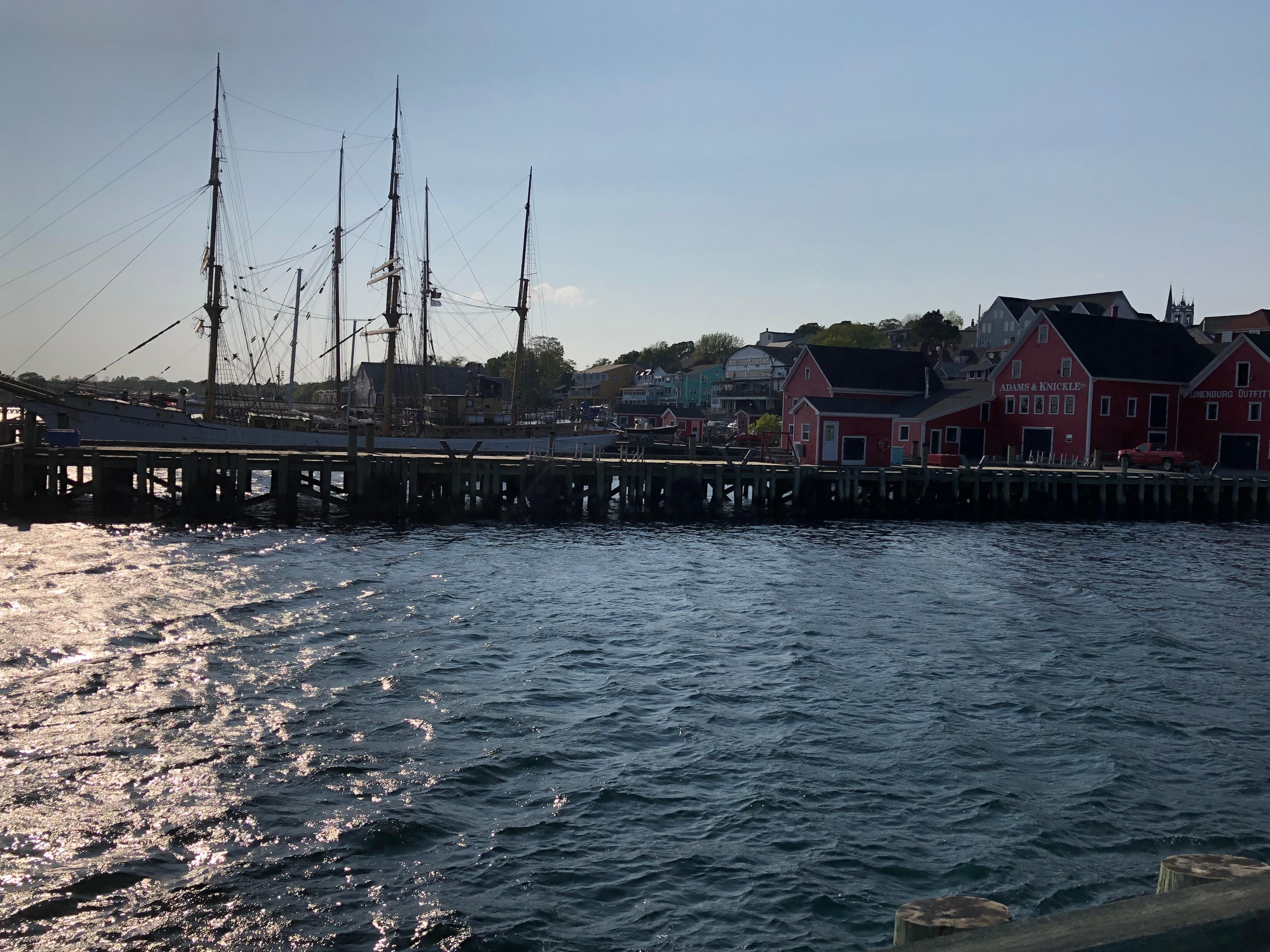 Picton Castle tall ship. Home is Lunenburg
