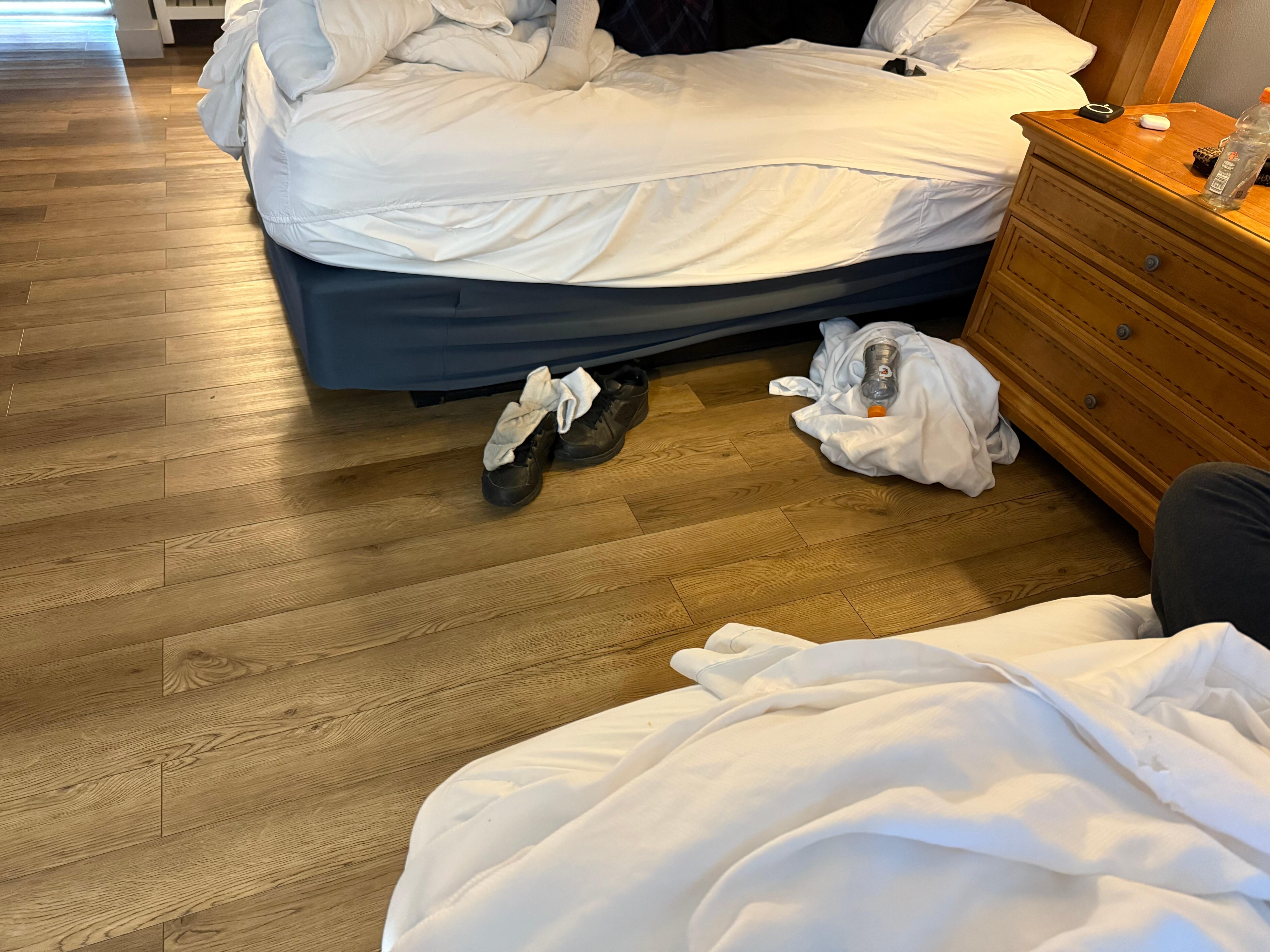 Broken bed