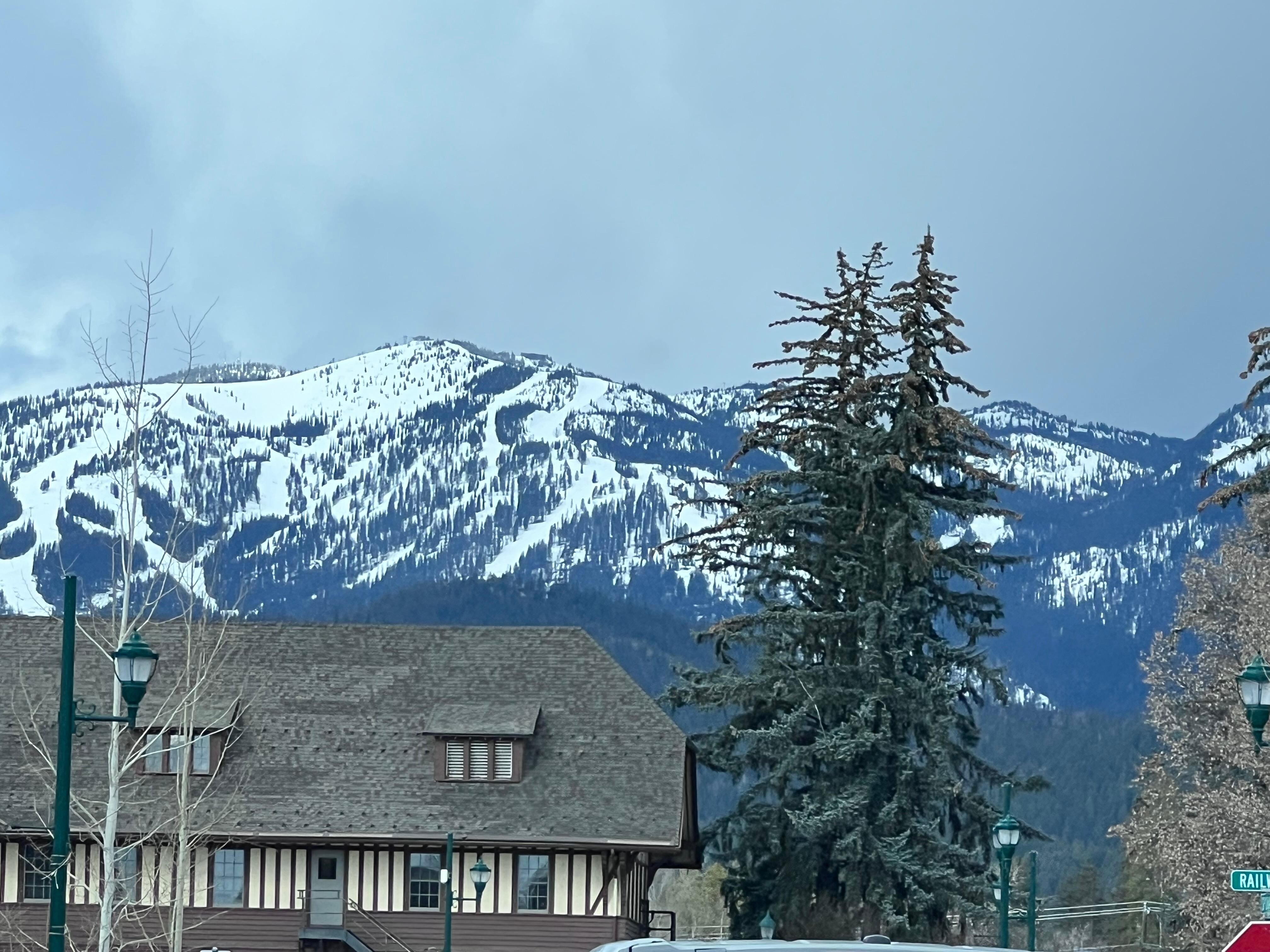 Whitefish resort. Pic taken from town 