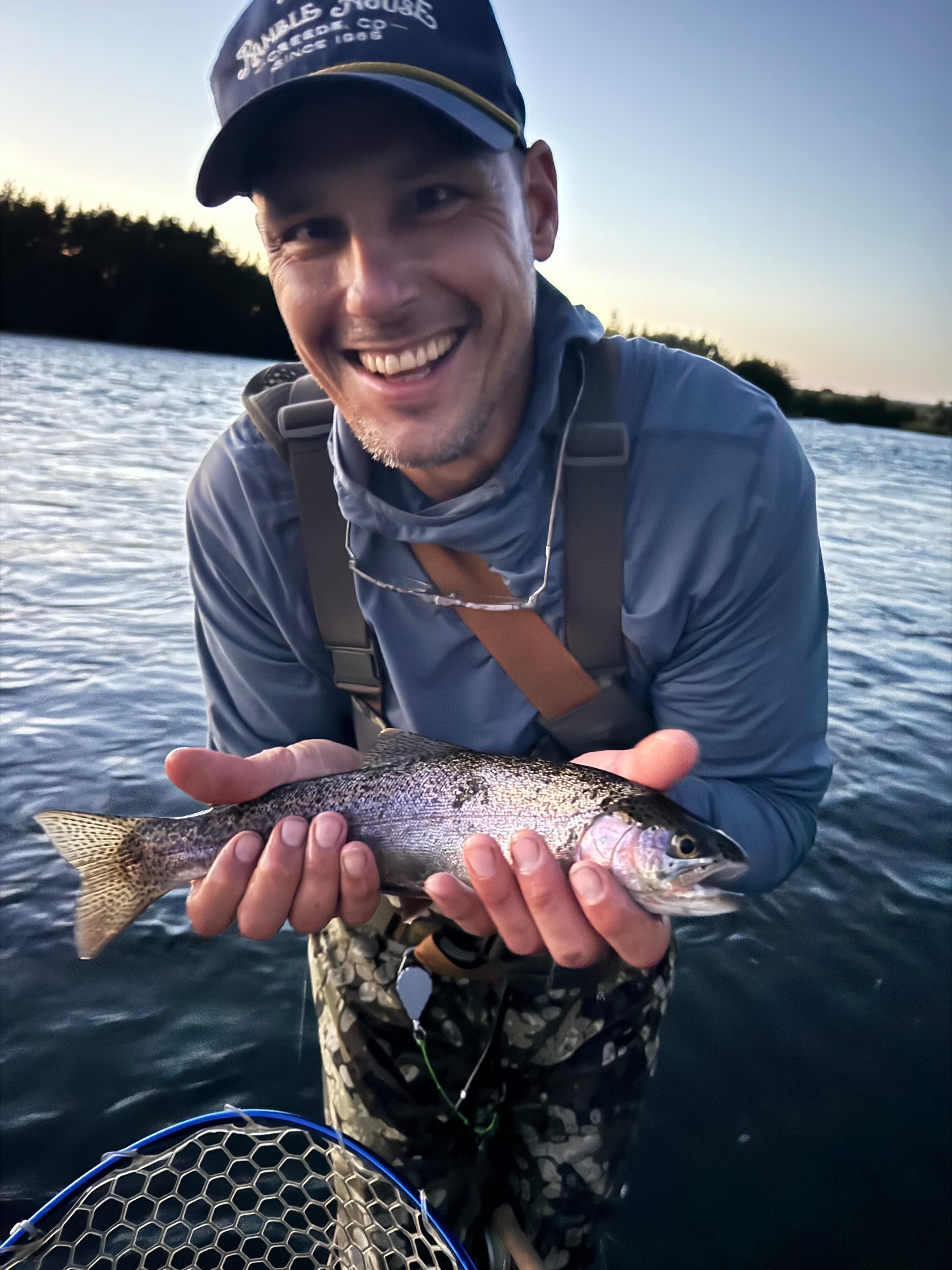 Catching on Henry’s Fork - right in the backyard