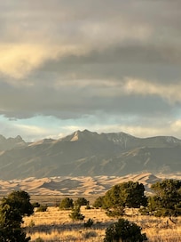 View from the deck, yes those are the Dunes