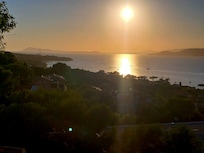 Couche de soleil depuis le logement...