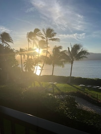 Sunrise view from balcony 1