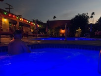 Pool by night