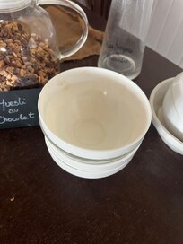 Vaisselle du petit déjeuner
