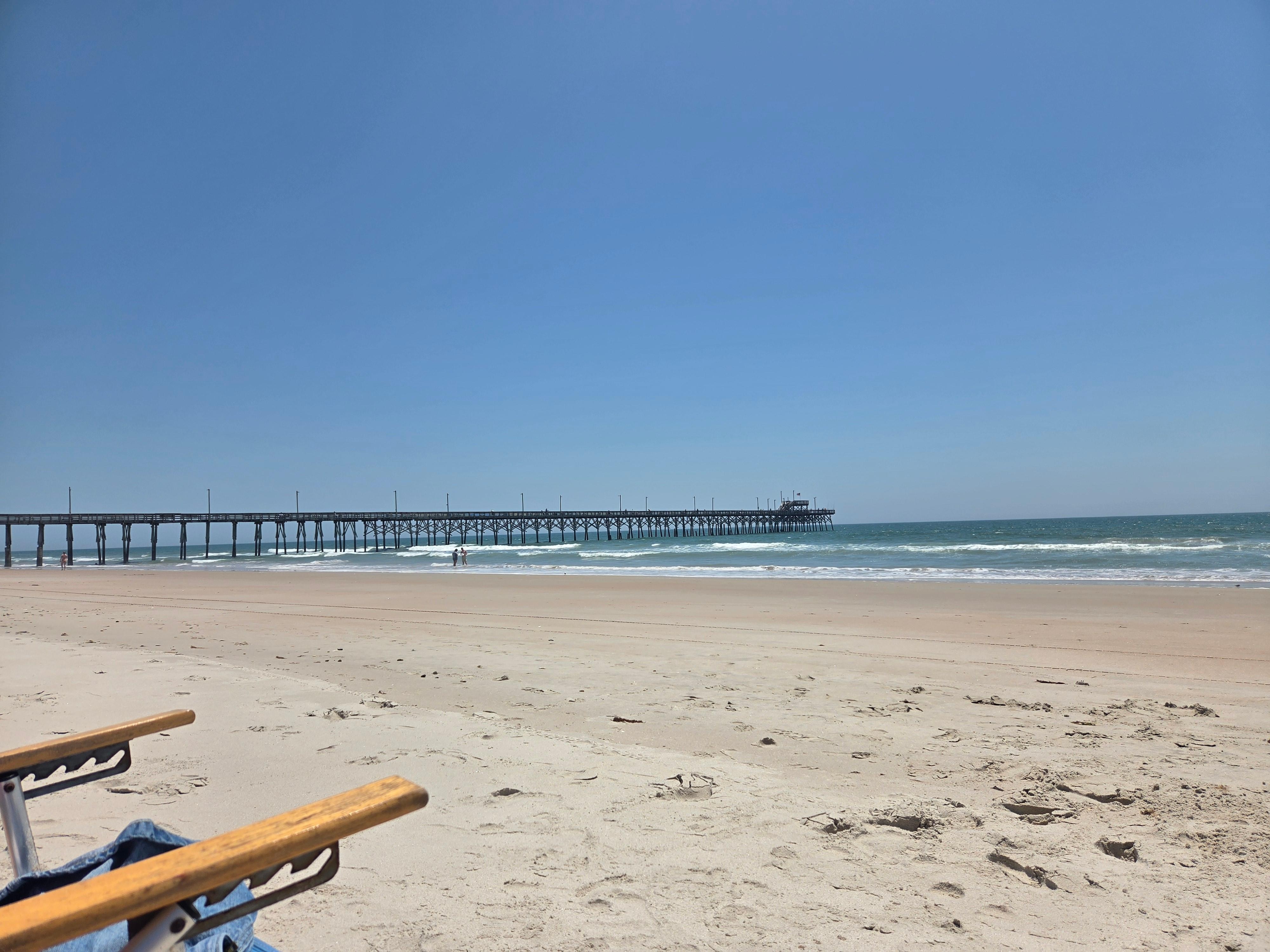 Beautiful beach with very few people! 