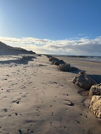 Beach just next to accommodation