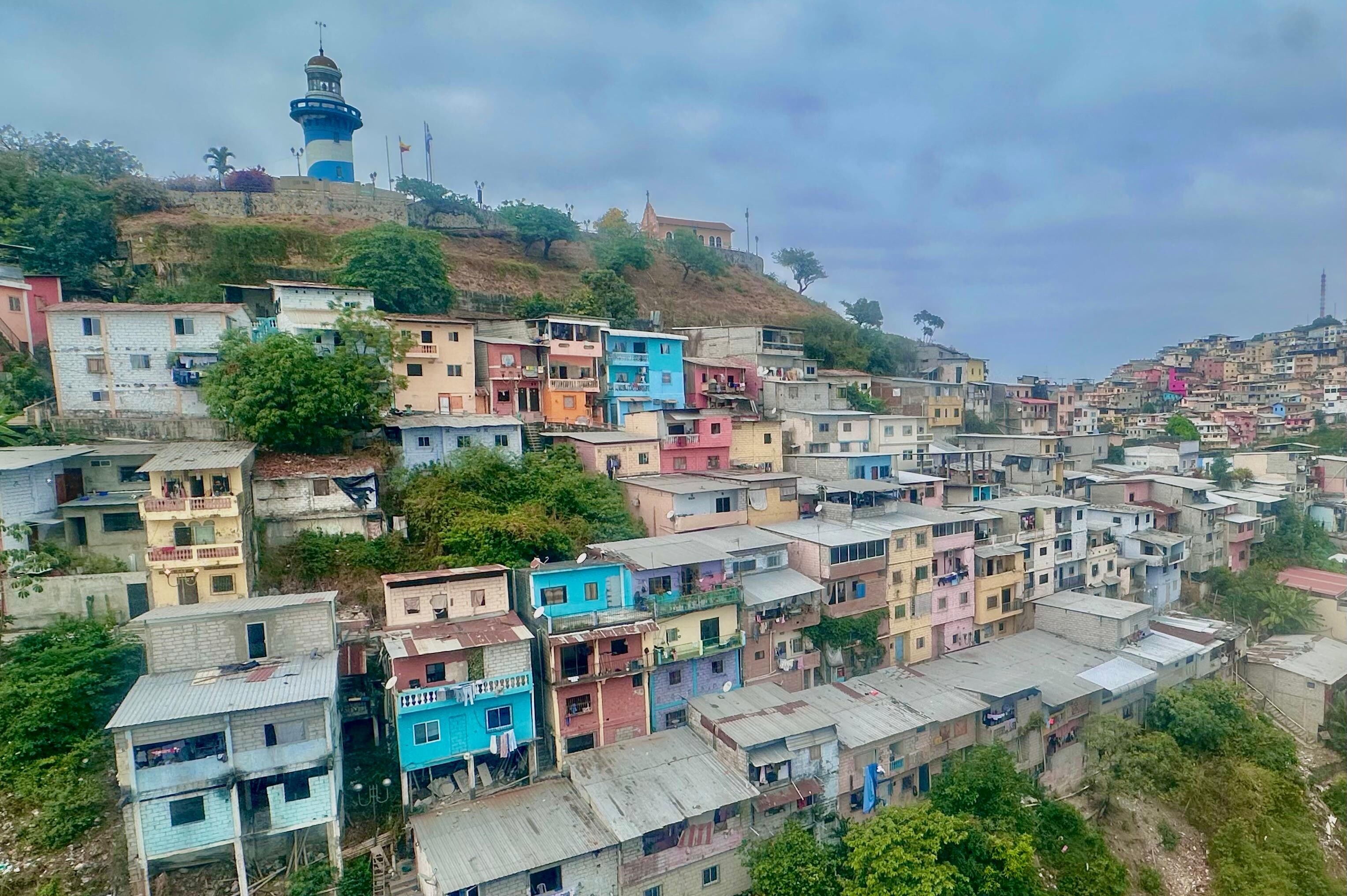 View from the pool on the roof.