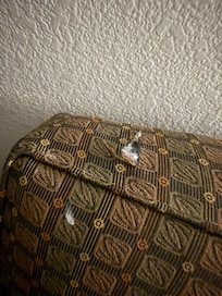 Holes in couch