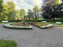 Del av parkanläggningen