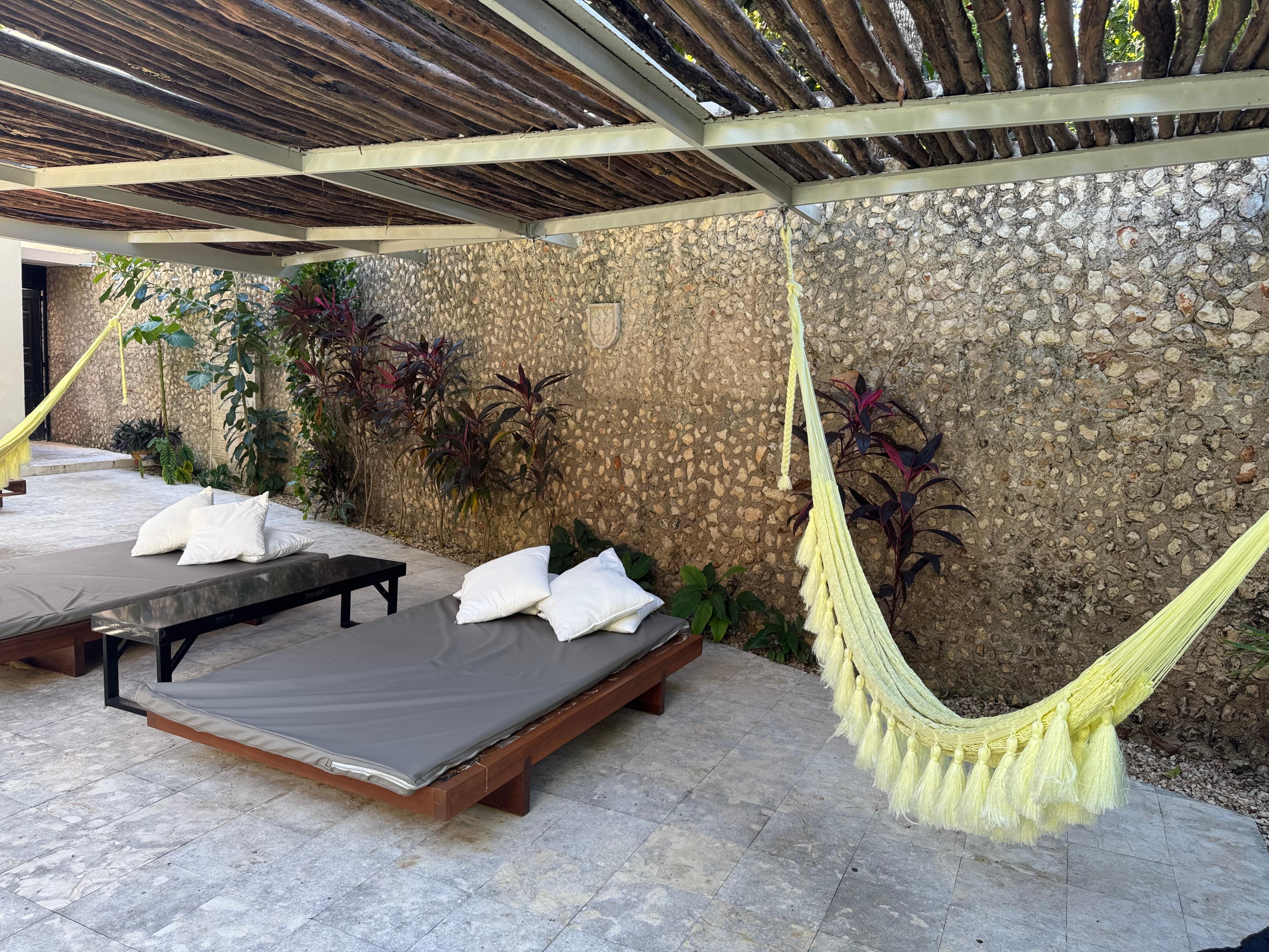 relax area out side very nice