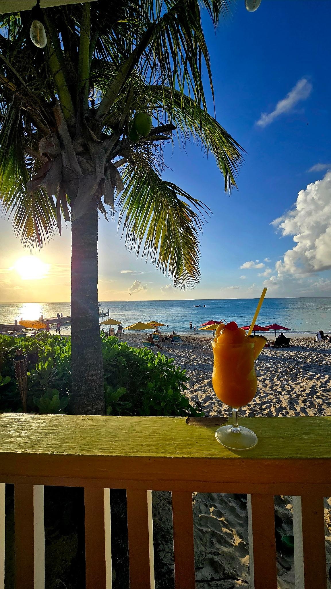Sunset at Ricky's
