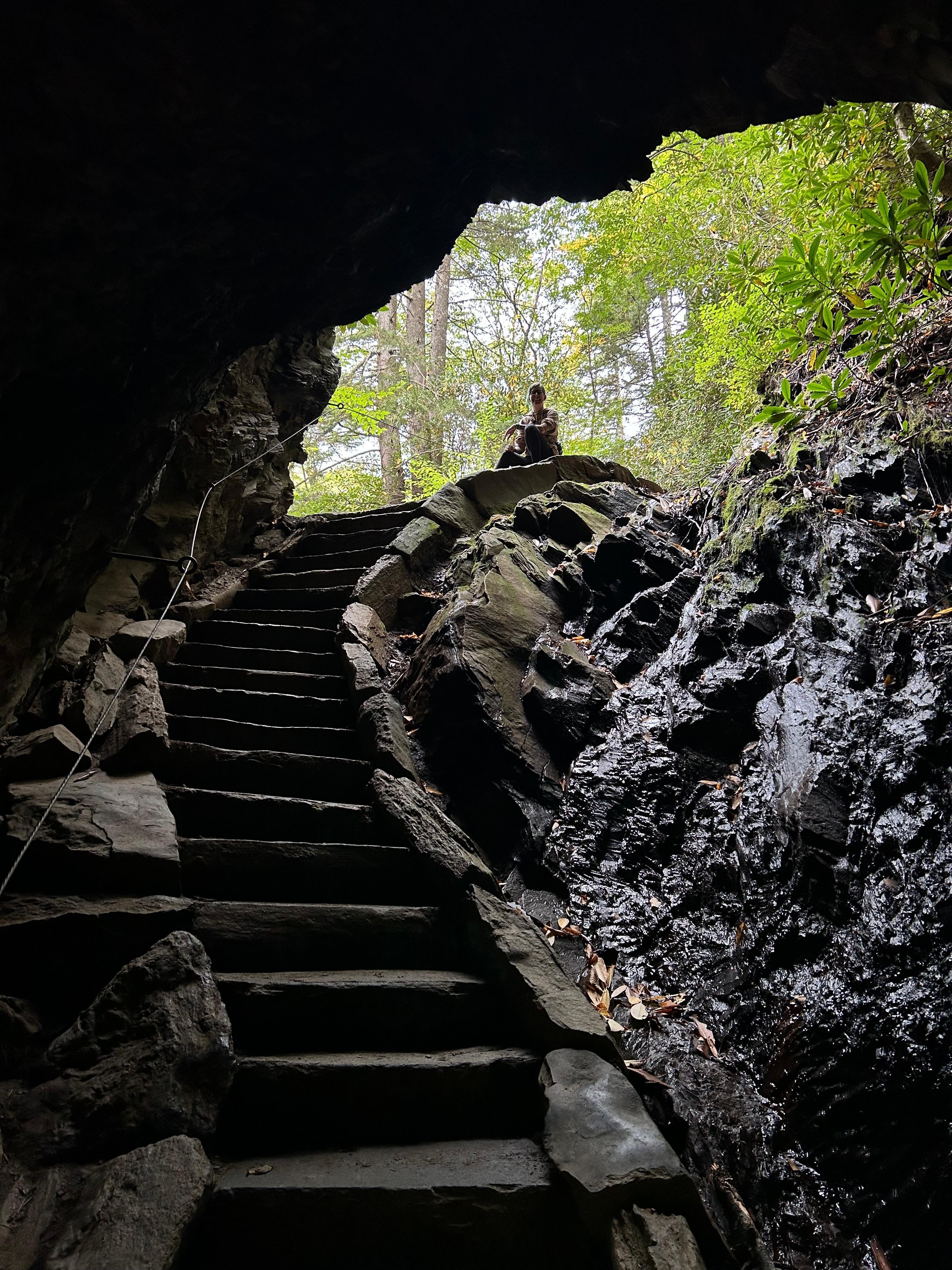 Arch at Allum cave 