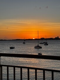 Sunset from our room