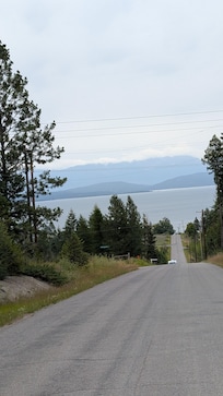 Main road to the property