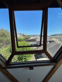 A view from the bedroom