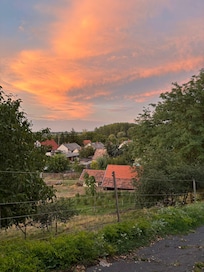 Ausblick von der Terrasse