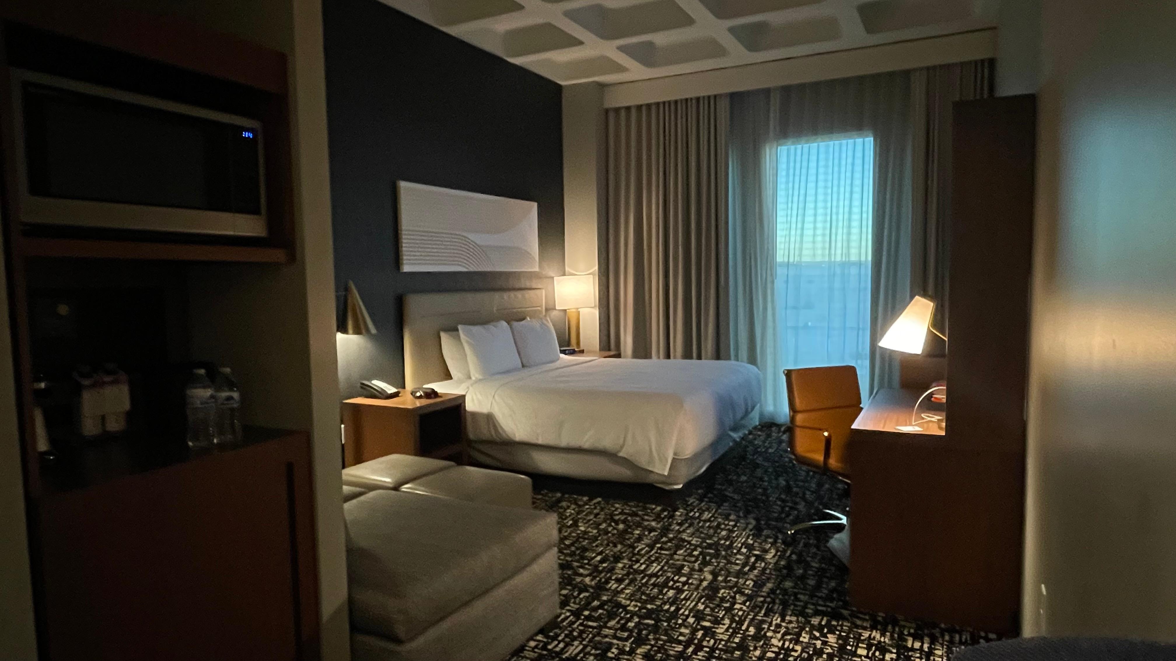 Bedroom, a little dark but nice