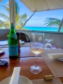 Afternoon lunch at restaurant