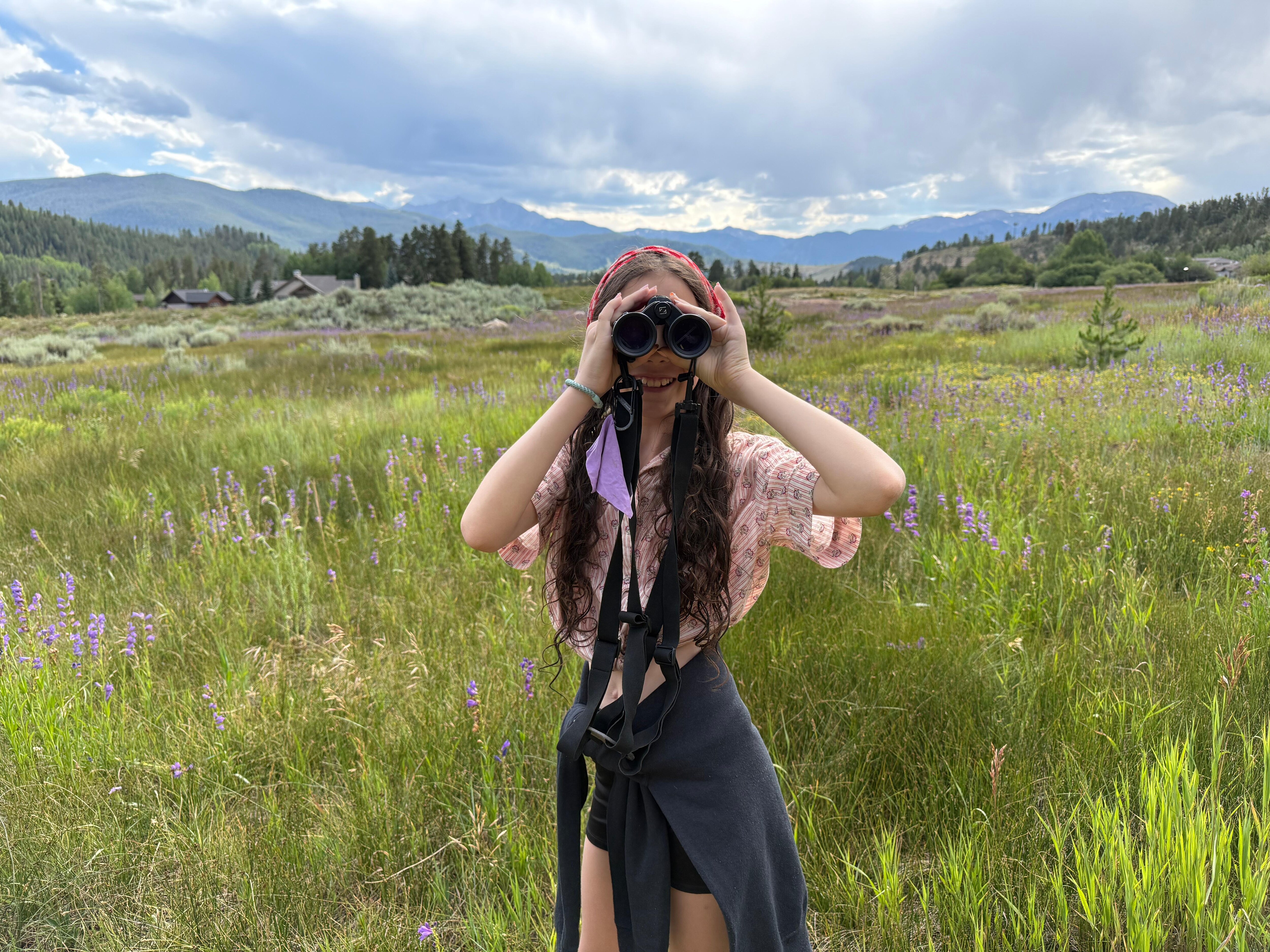 Meadow view from unit. 