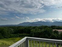 View from the deck