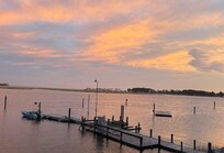 Sunset from the deck
