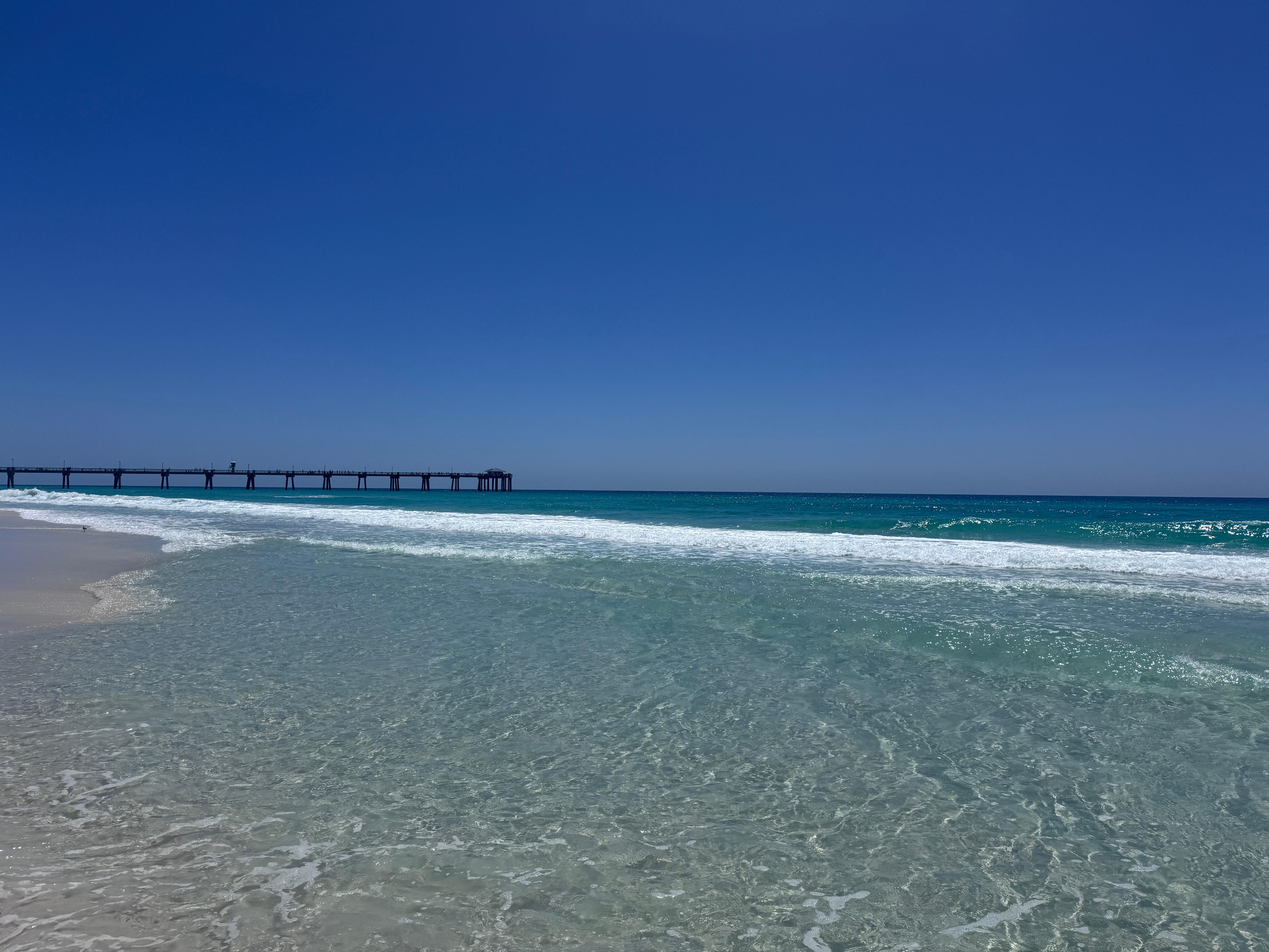 Crystal clear gulf waters