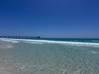 Crystal clear gulf waters