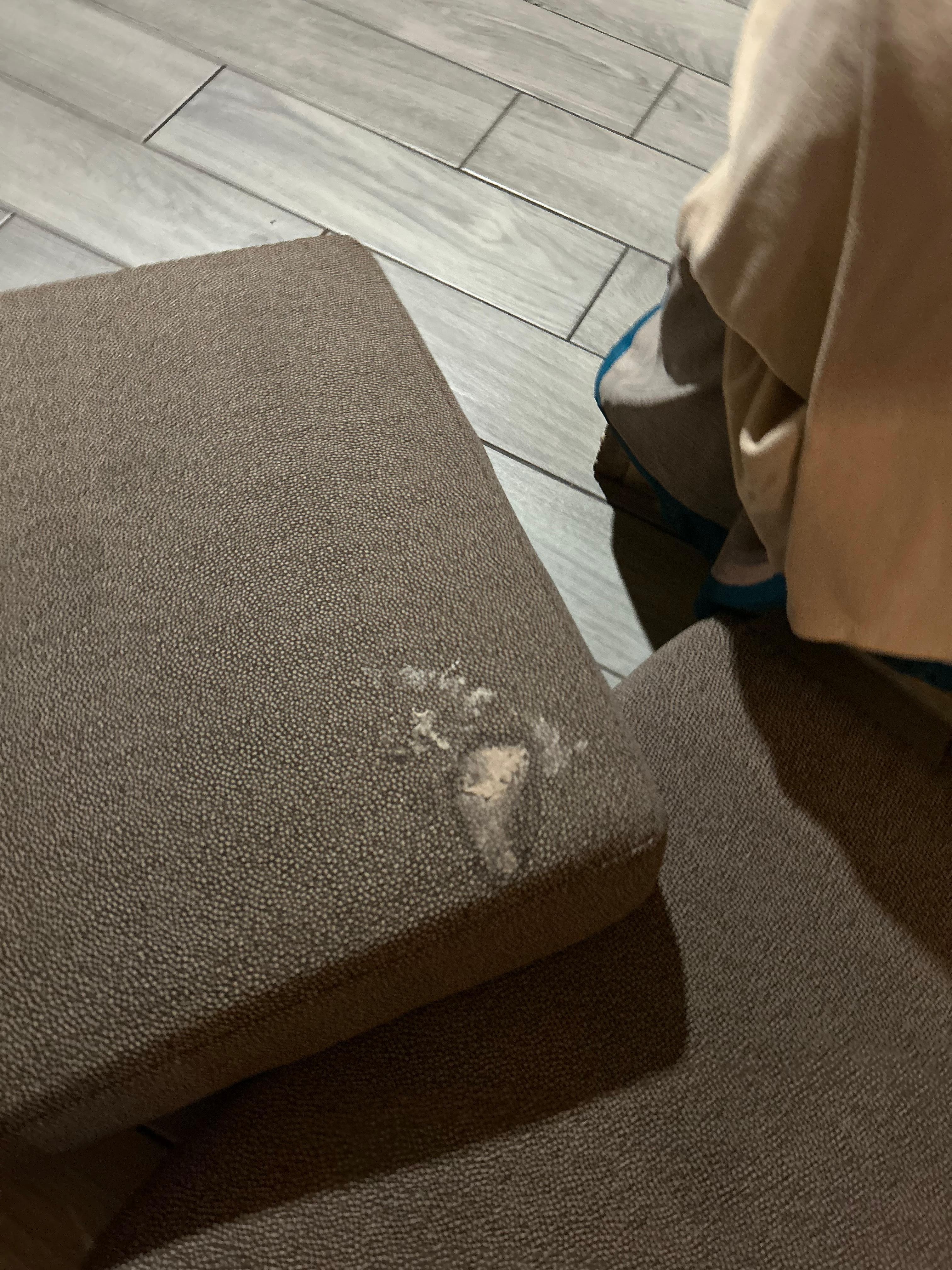 Stains on furniture 