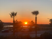 Sun set from the apartment
