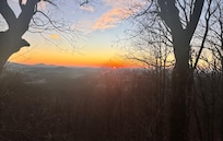 Sunrise from the balcony! Breathtaking….the photo doesn’t do it justice.