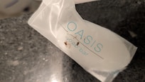 Small dead roach that I killed with the soap bar