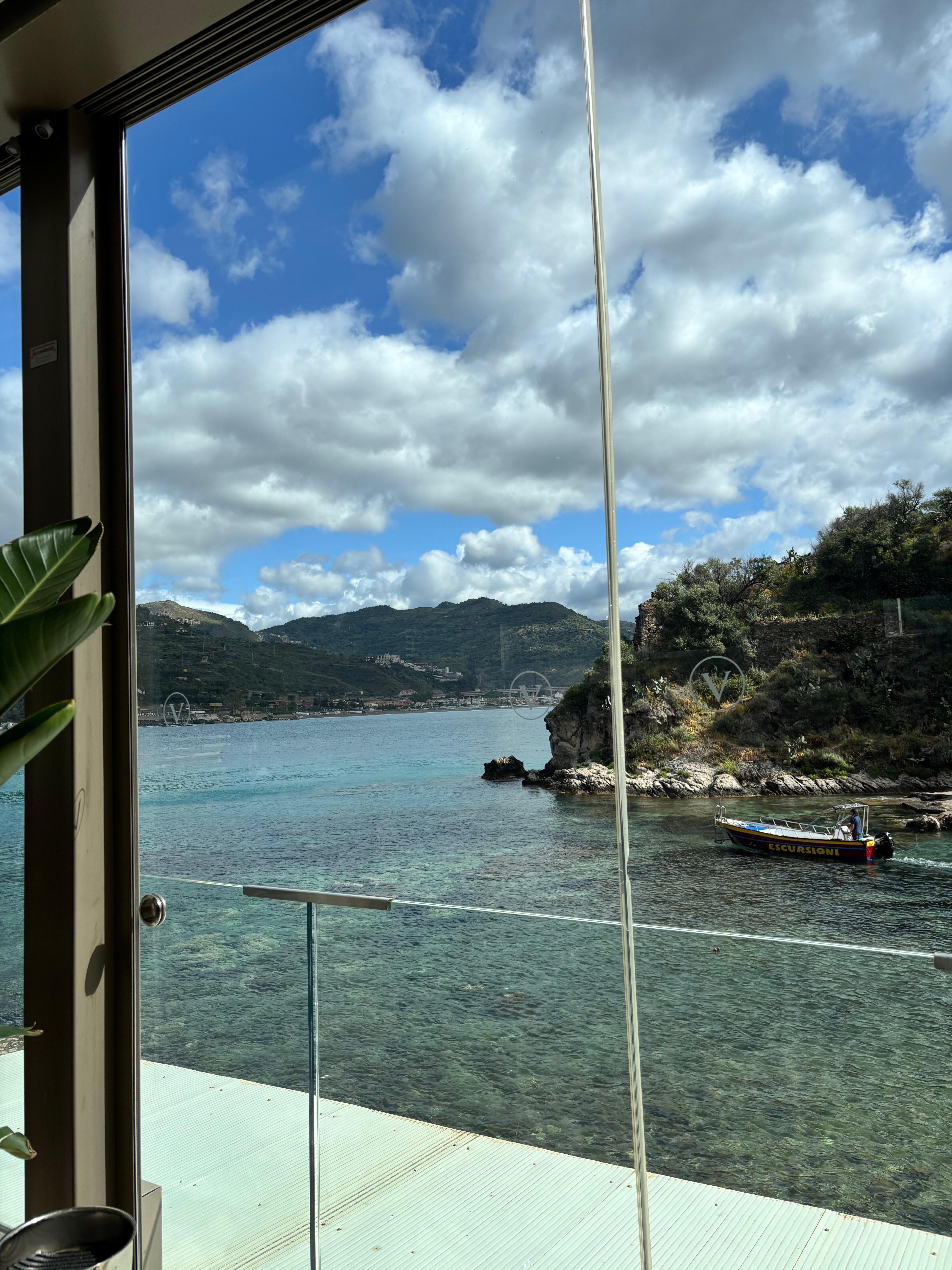View from restaurant 