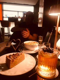 We celebrate my birthday