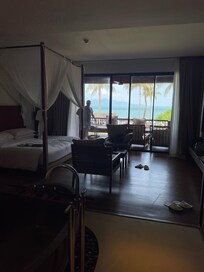 Room with balcony view