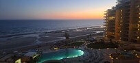 View right after sunset