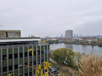 Udsigt fra lille tagterasse