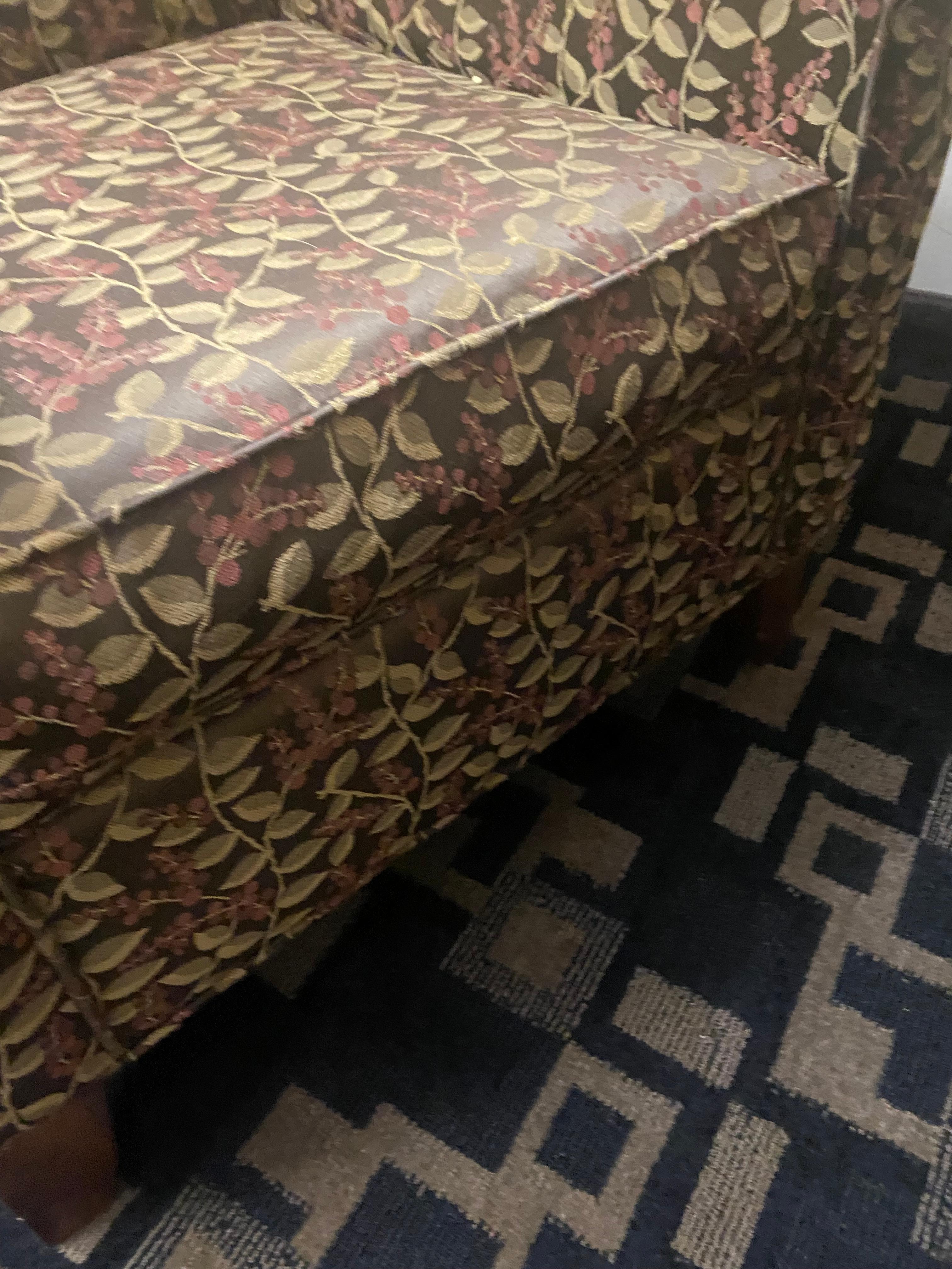 Layers and layers of filth caked on the chair. 