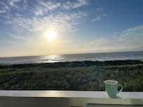 Breakfast at sunrise.