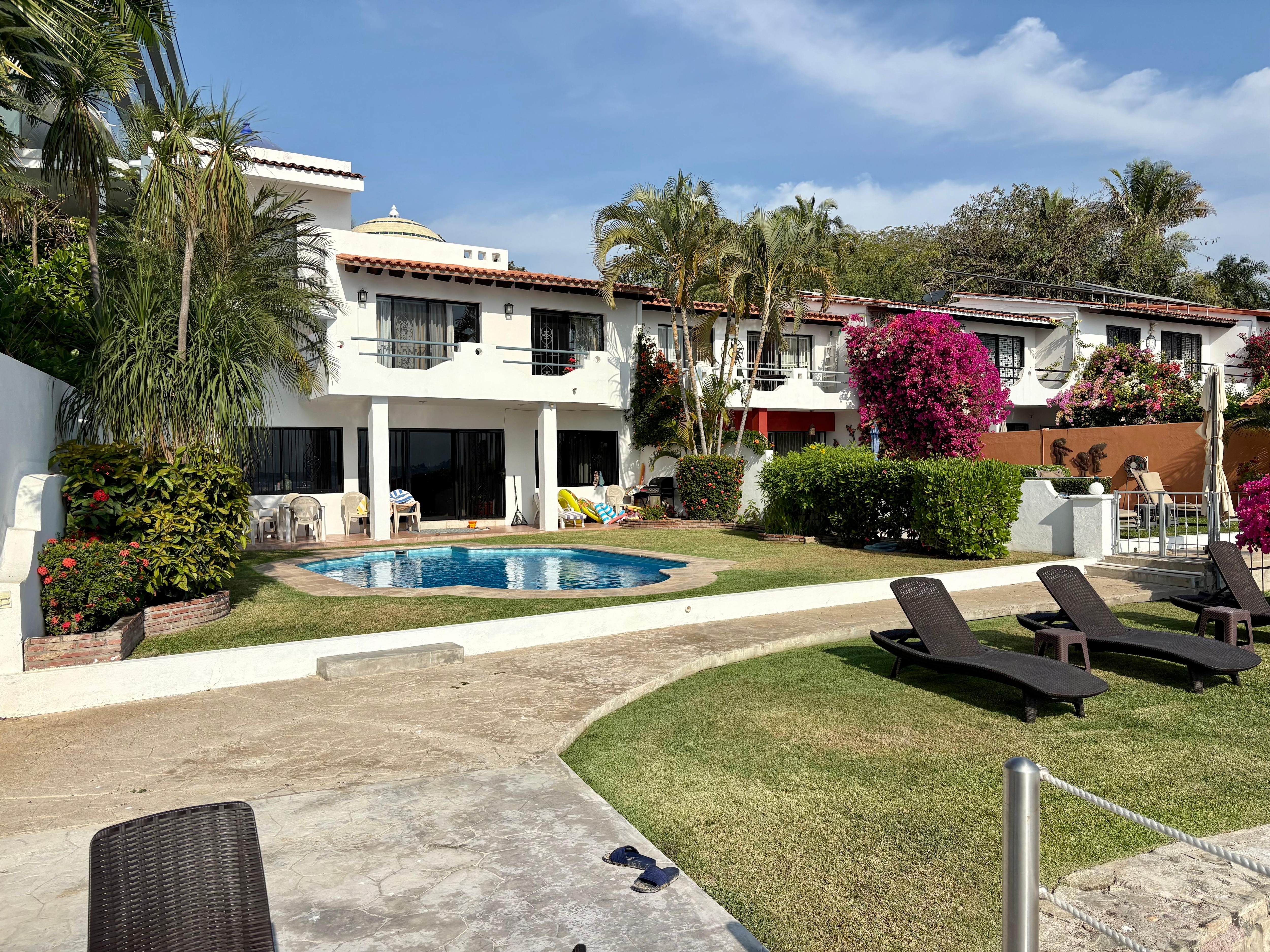 View of condo from the patio