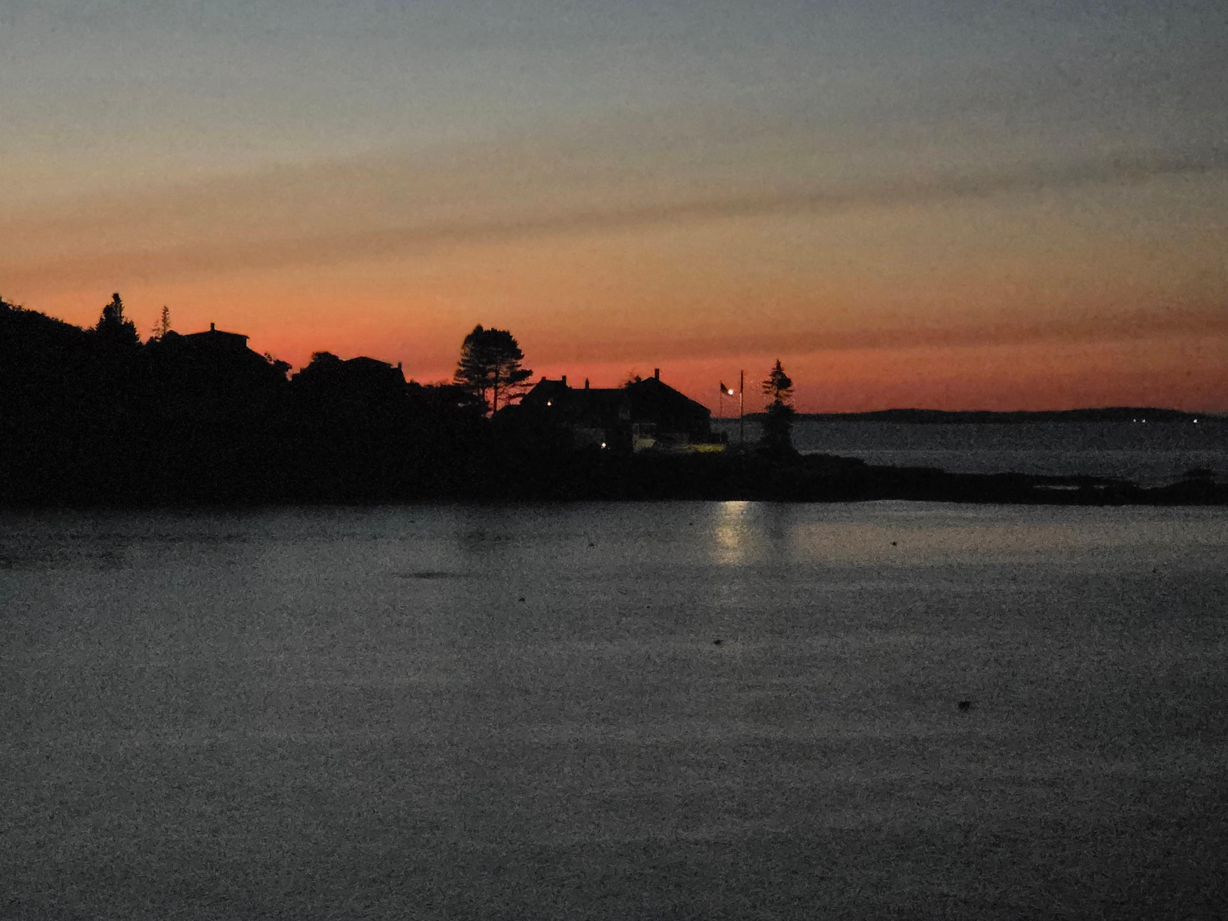 First light of dawn taken from the bedroom window.