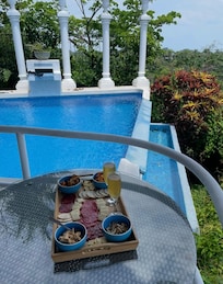 poolside charcuterie
