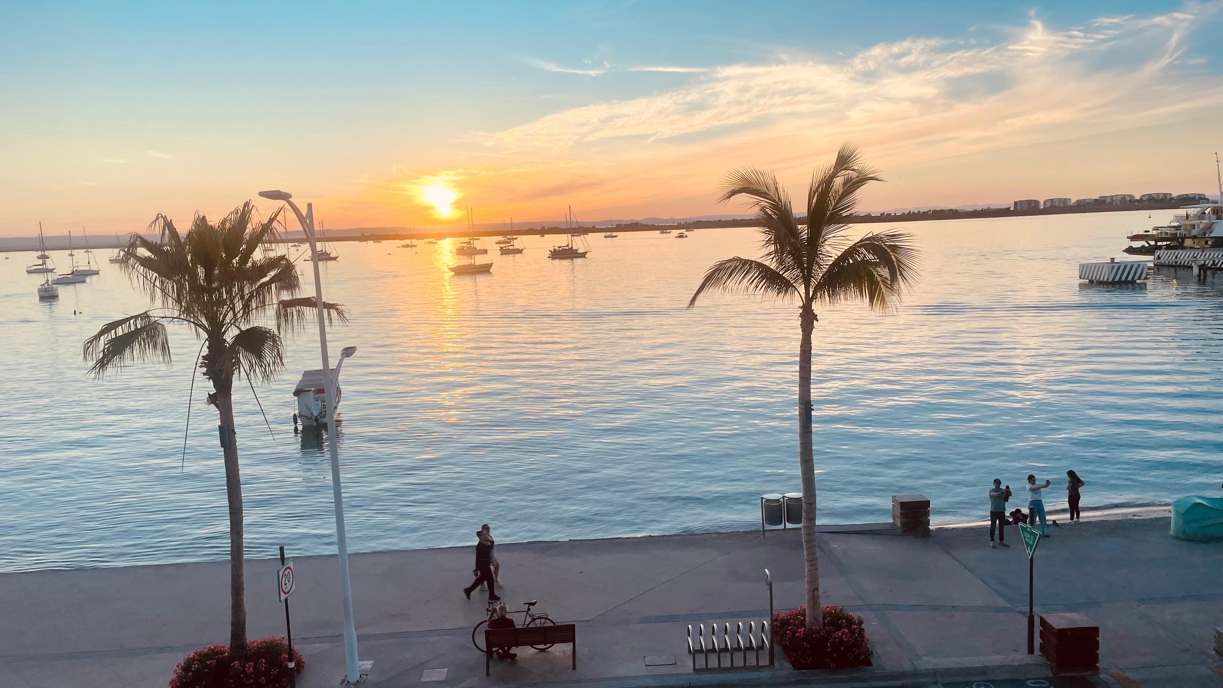 View from my balcony.  Beautiful
