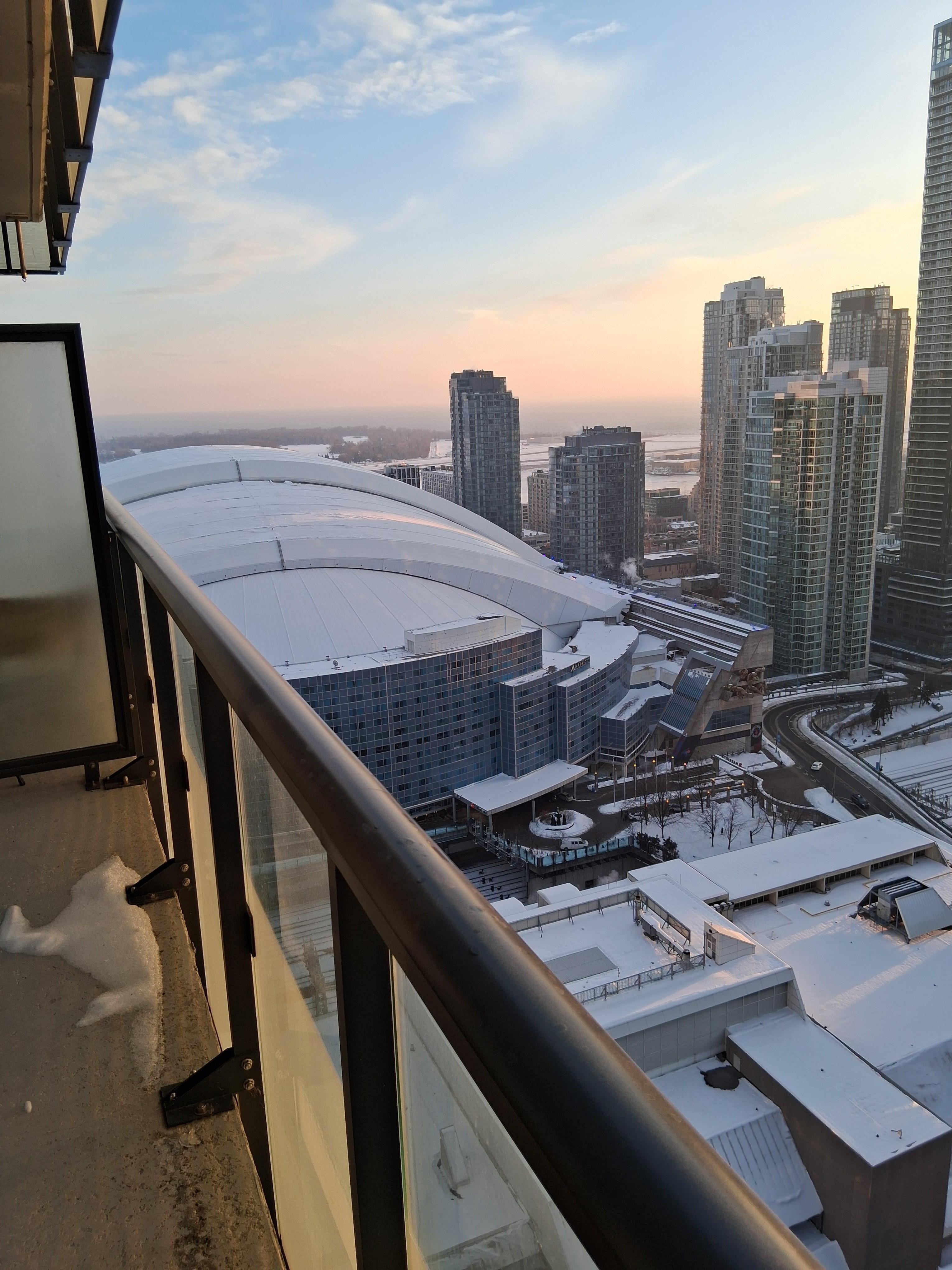 Day view off balcony 